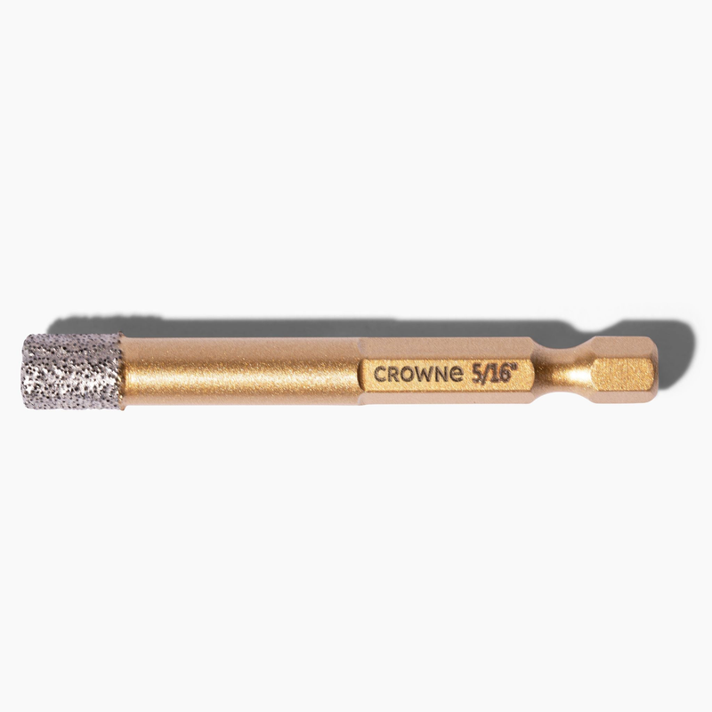 8mm (5/16 inch) Needle Ds Diamond Drill Bit - Fine Point for Precision Drilling in Tile, Glass, and Porcelain