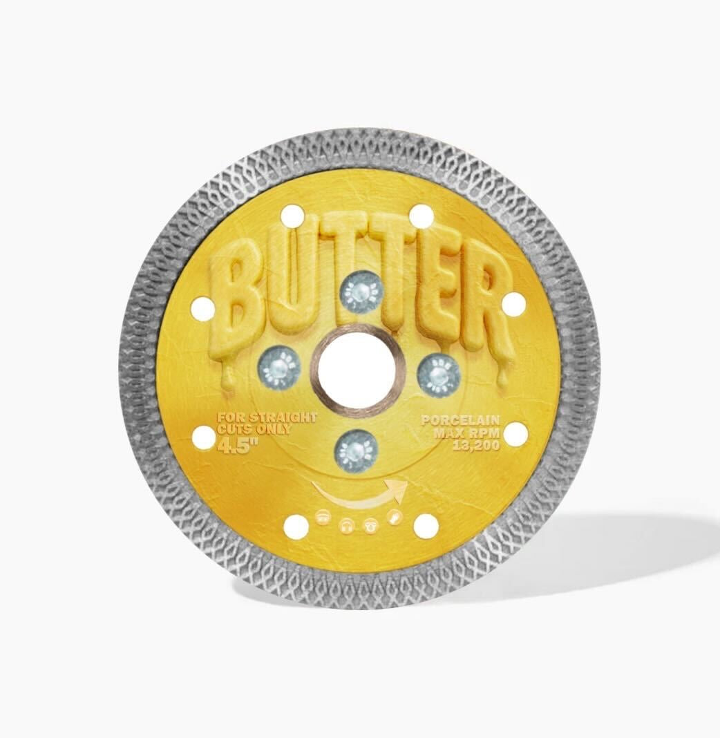 4.5&quot; Premium Grinder Blade Butter from Crowne Tools