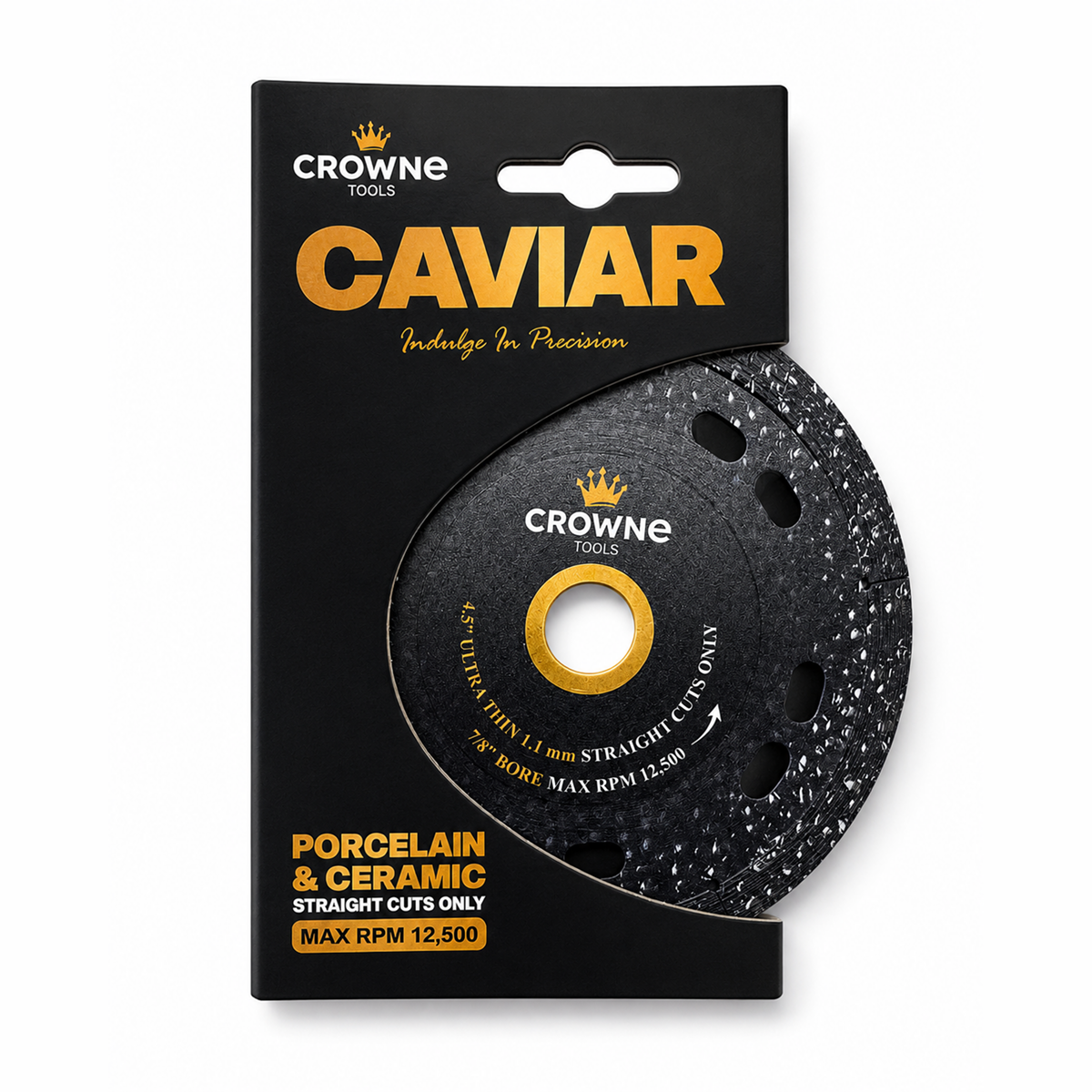 Caviar — 4.5" Ultra-Thin Precision Diamond Blade