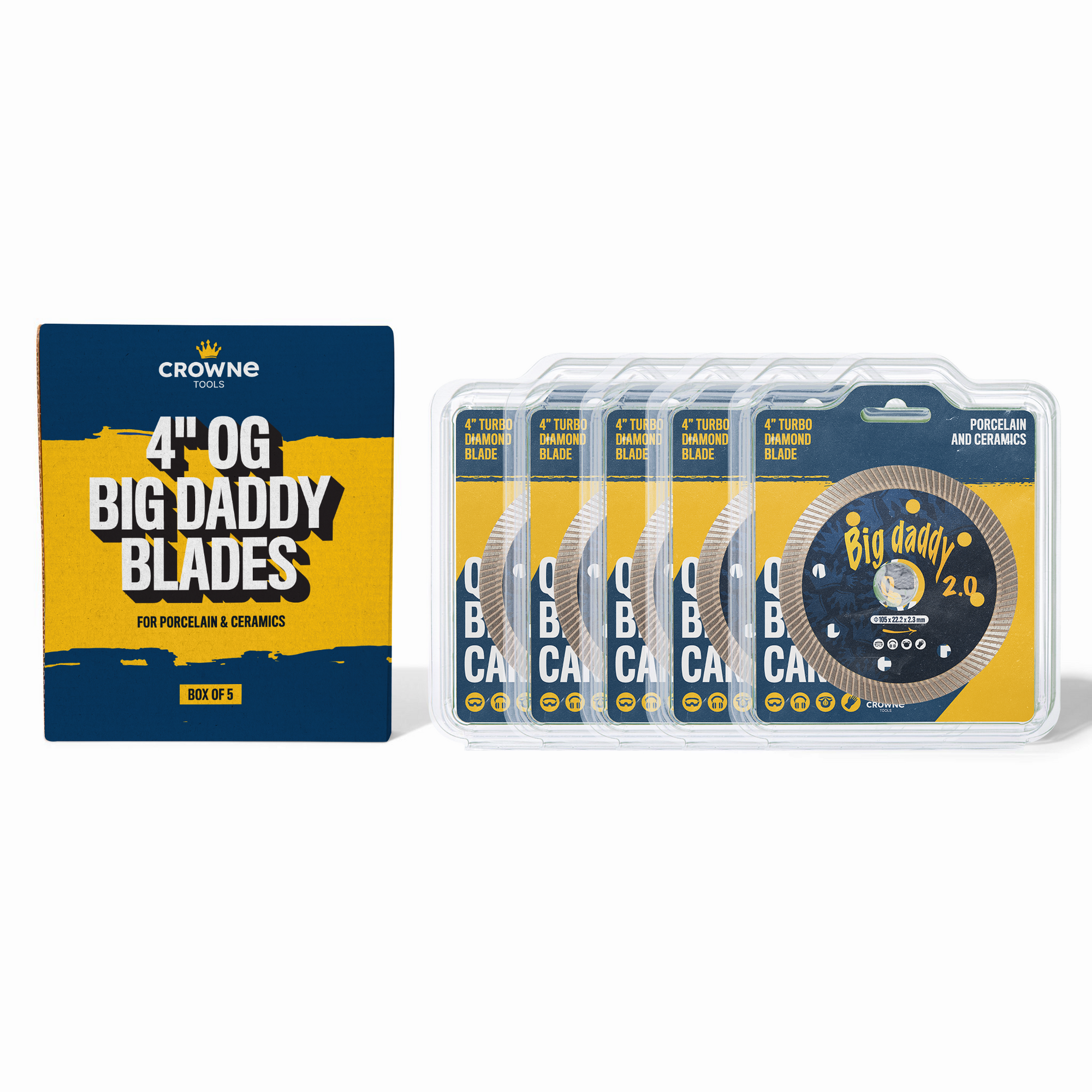 Crowne 4" Diamond Grinder Blades: Best everyday budget  blades on the market