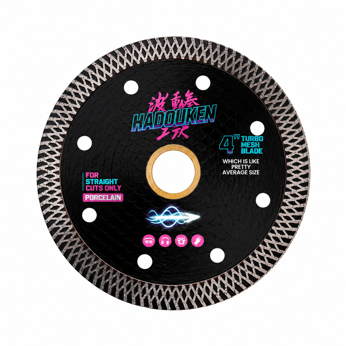Hadouken 4" Turbo Mesh Blade