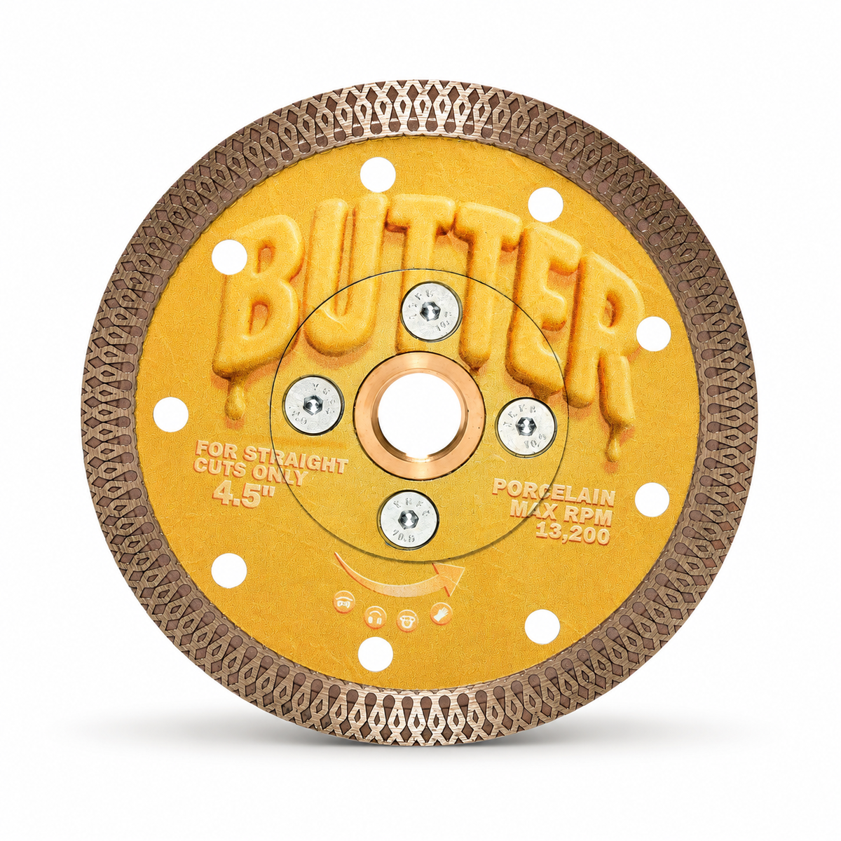 Premium 4.5" Butter Blade w/ Copper Flange