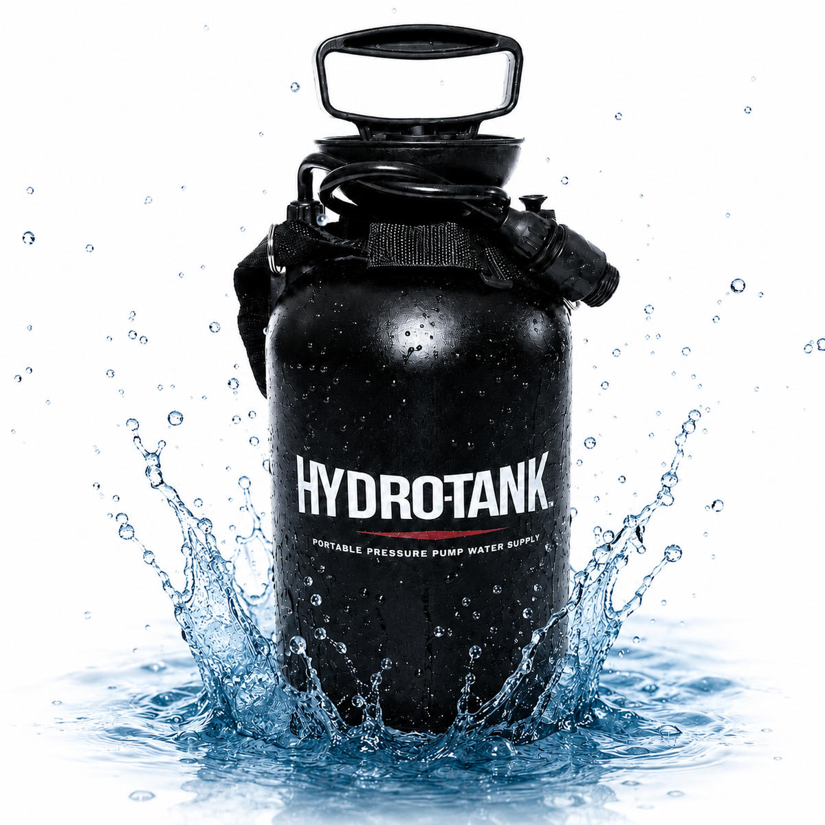 Hydro Tank: Portable 1.3-Gallon High-Pressure Pump Tank