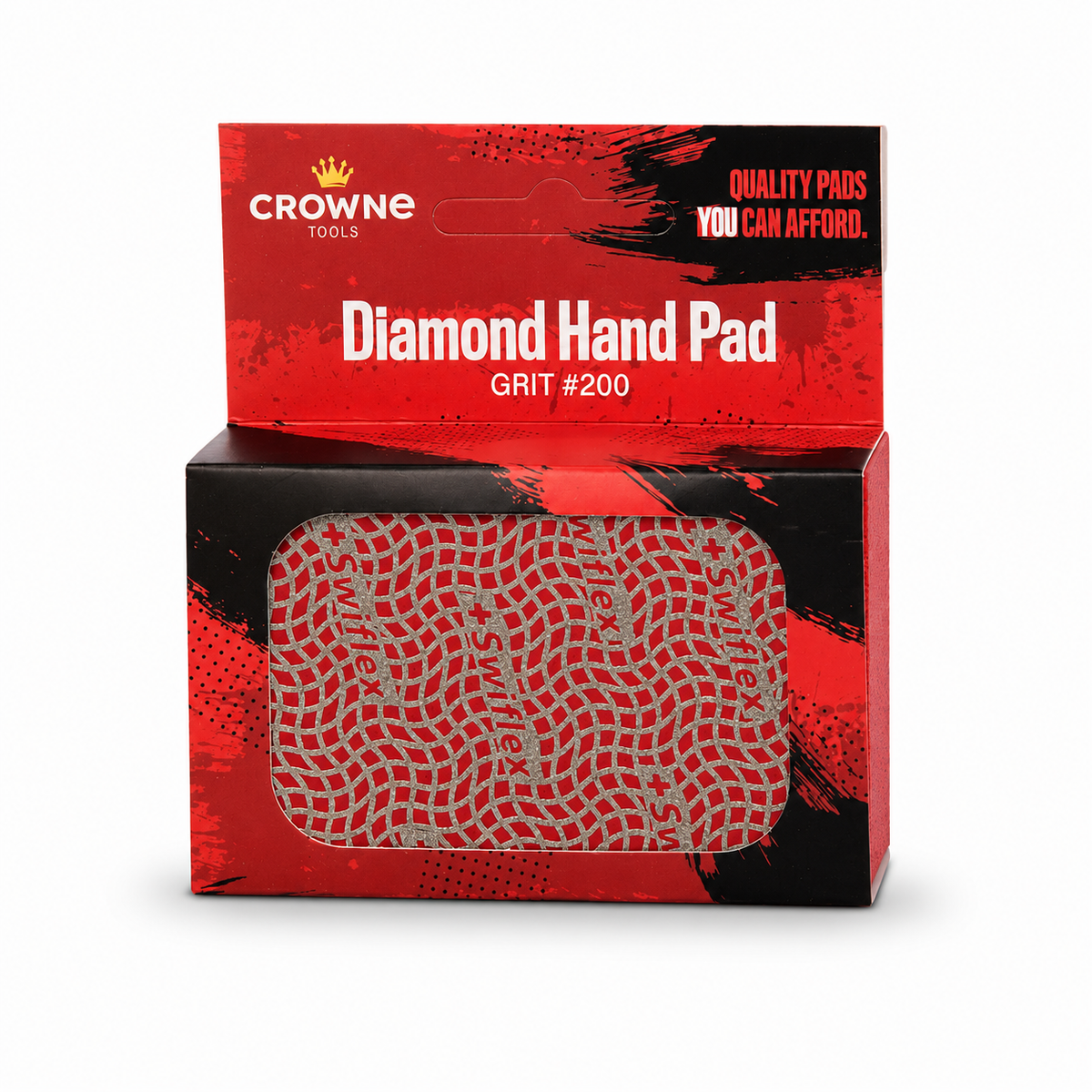 Diamond Hand Pad Grit 200 (Smoothing)