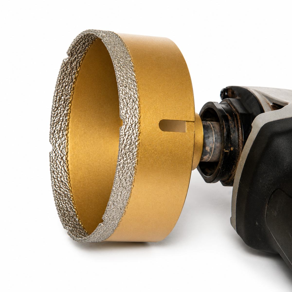 105mm Vacuum-Brazed Diamond Hole Saw "The Rook"  (4 1/8")