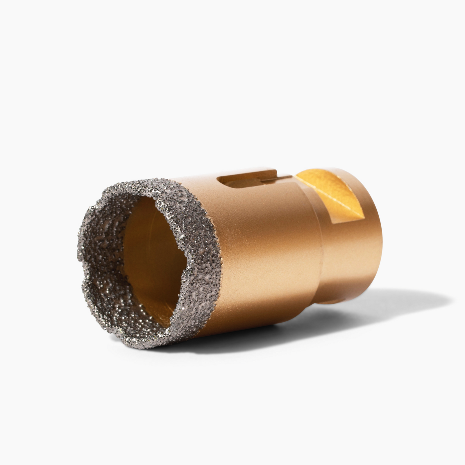 Unleash precision cutting! 35mm diamond hole saw for angle grinders. Effortlessly drills clean holes in tile, stone & porcelain for pro-grade installations.