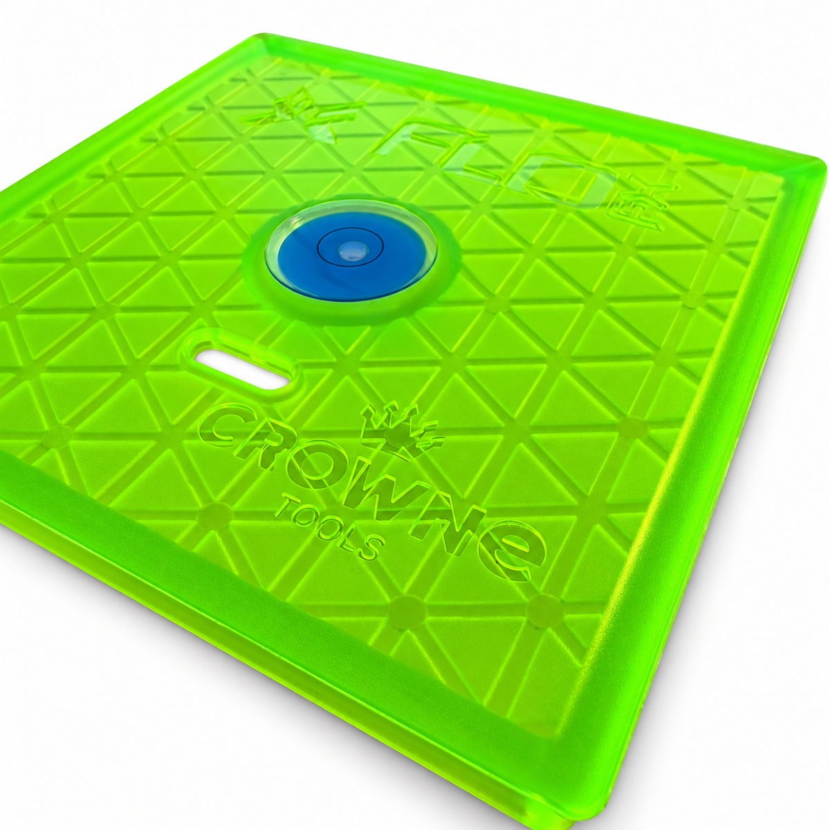 Plug-Level™ — Drain Plug & Level for FloFX Square Drain Bases