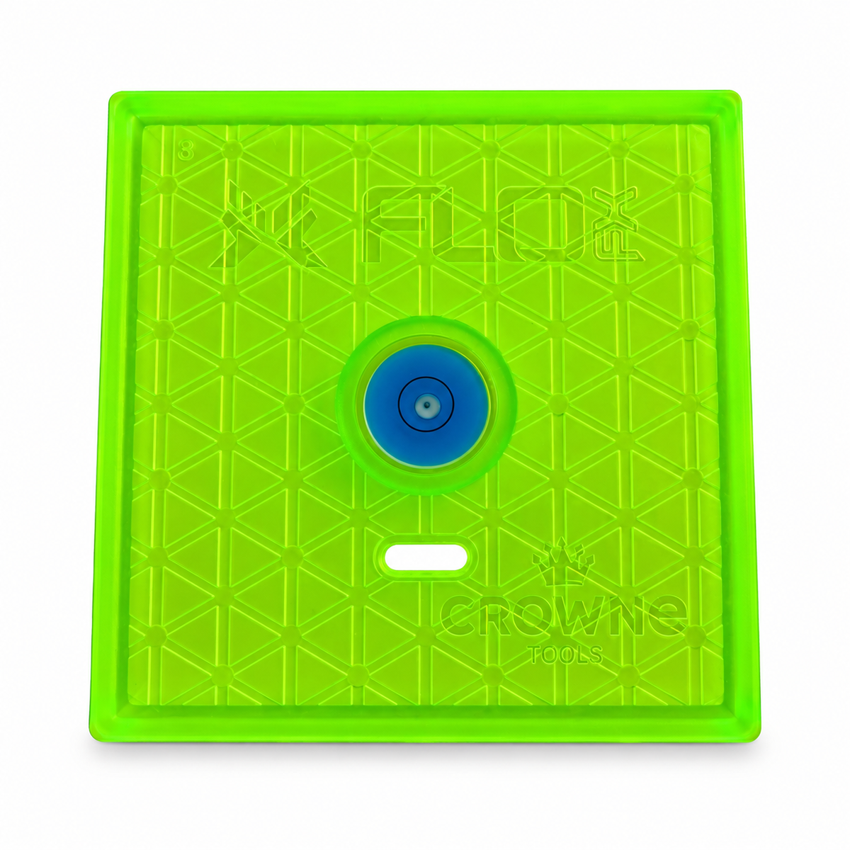 Plug-Level™ — Drain Plug & Level for FloFX Square Drain Bases