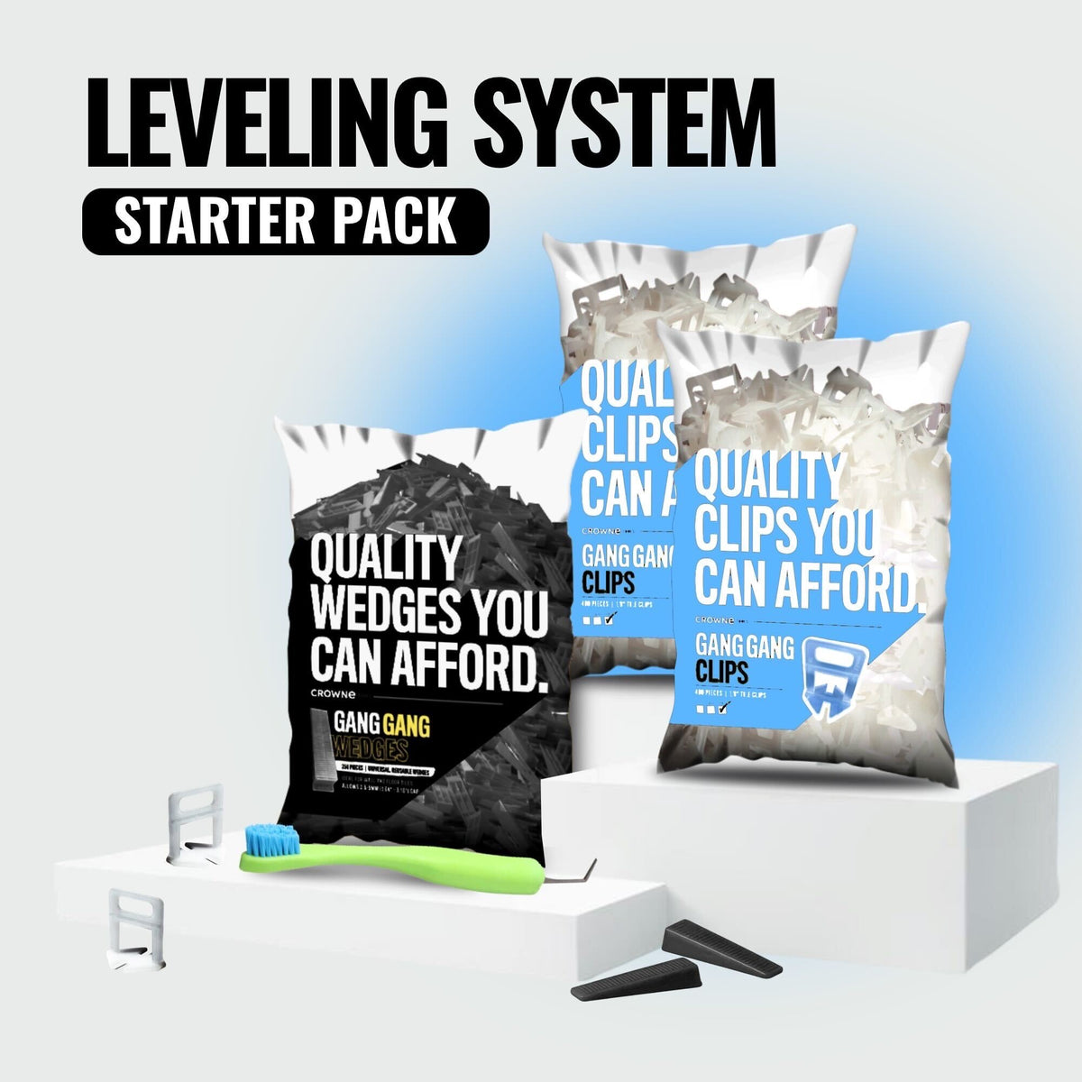 GG leveling system starter pack (1/8&quot;)