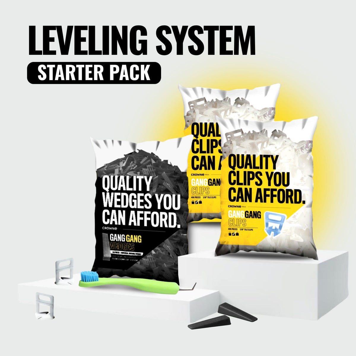 GG leveling system starter pack (1/16&quot;)