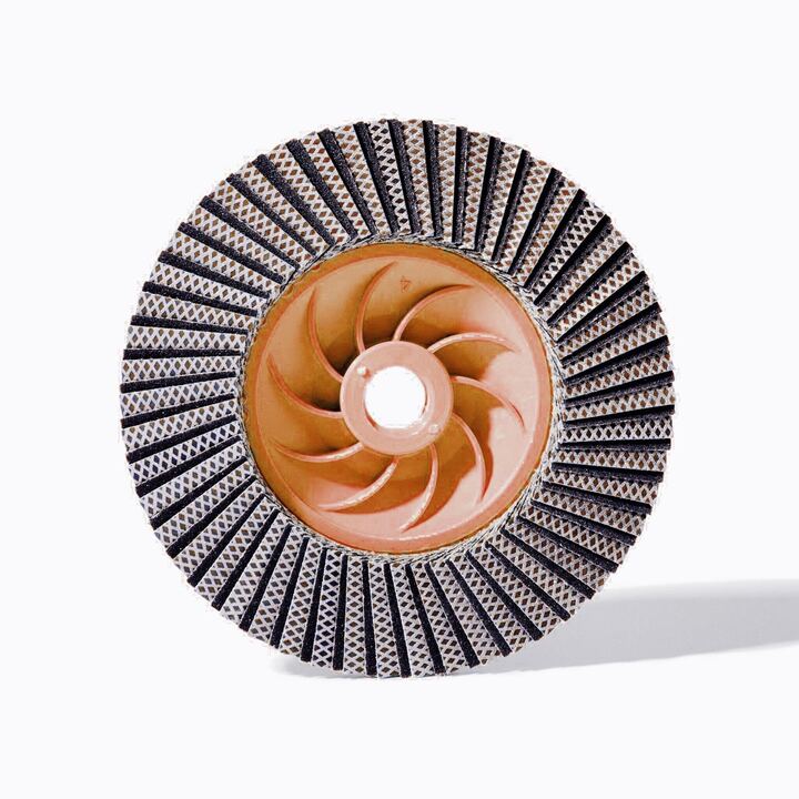 Diamond Polishing Flap Disc Grit 120 For Polishing Tile Edges From Crowne Tools