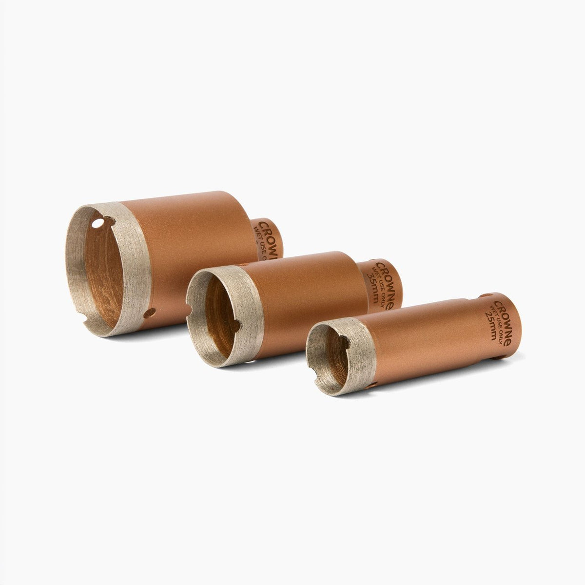 Precision Ultra-Thin Wall Hole Bits From Crowne Tools. Innovative Hole Saw Set For Grinders. 