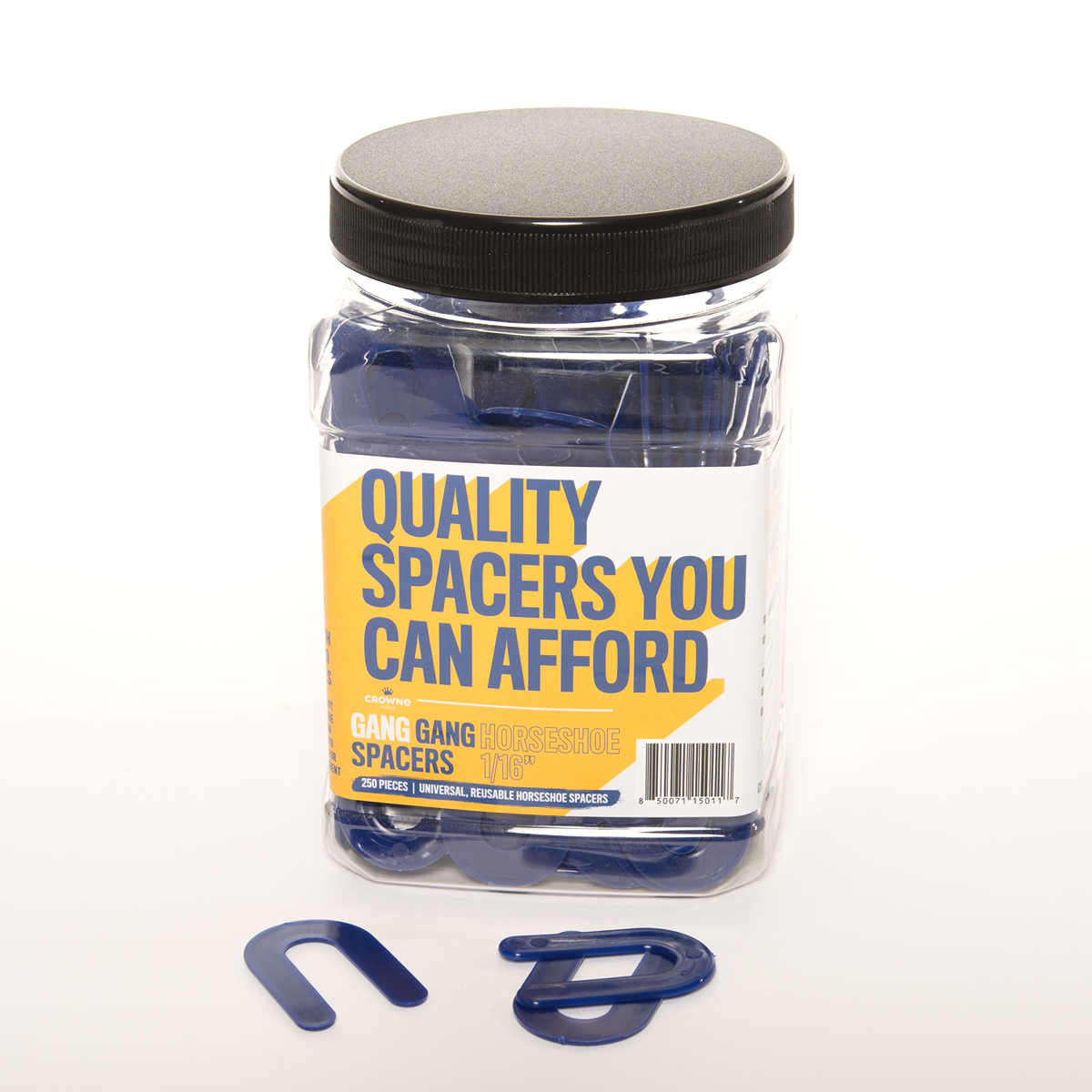 Horseshoe Spacers 1/16" (250 pcs)