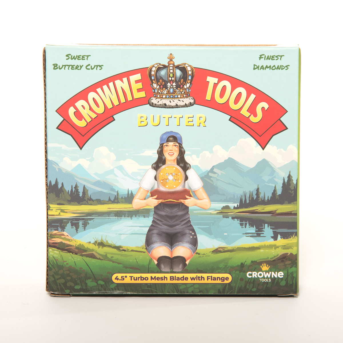 Premium 4.5" Butter Blade w/ Copper Flange