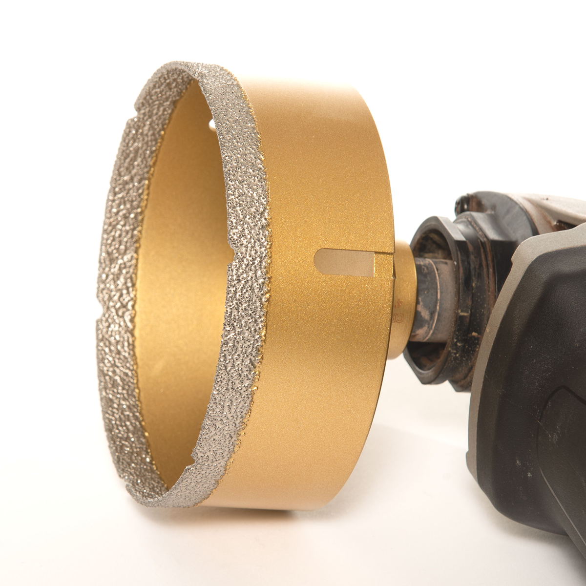 105mm Vacuum-Brazed Diamond Hole Saw "The Rook"  (4 1/8")