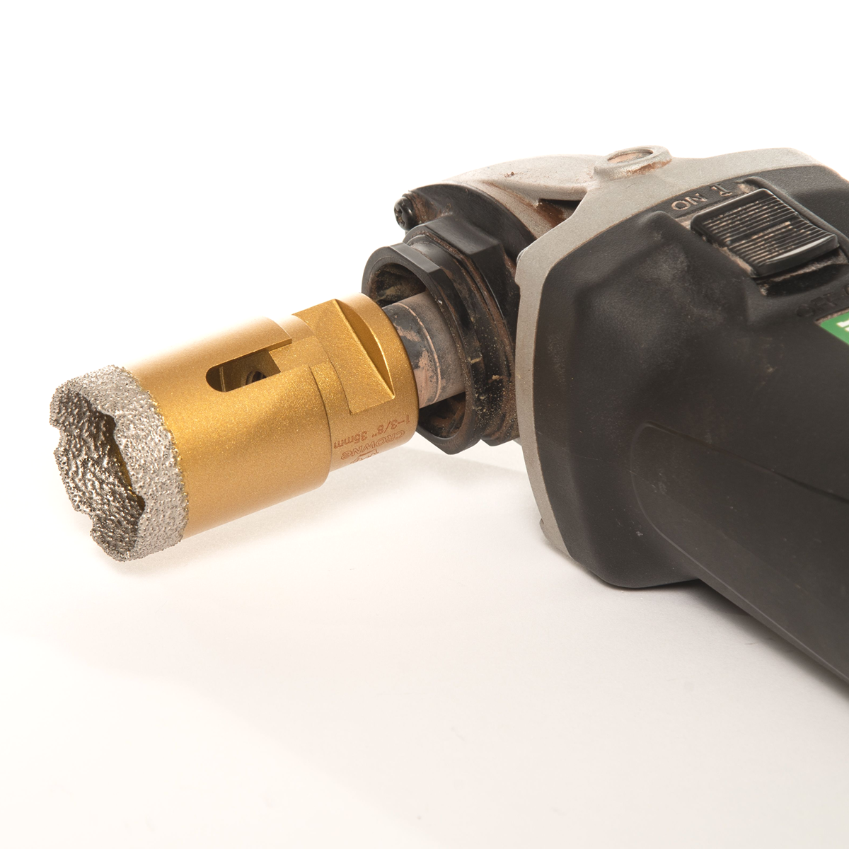 35mm (1 3/8") Vacuum-Brazed Diamond Hole Saw Bit "The Rook"