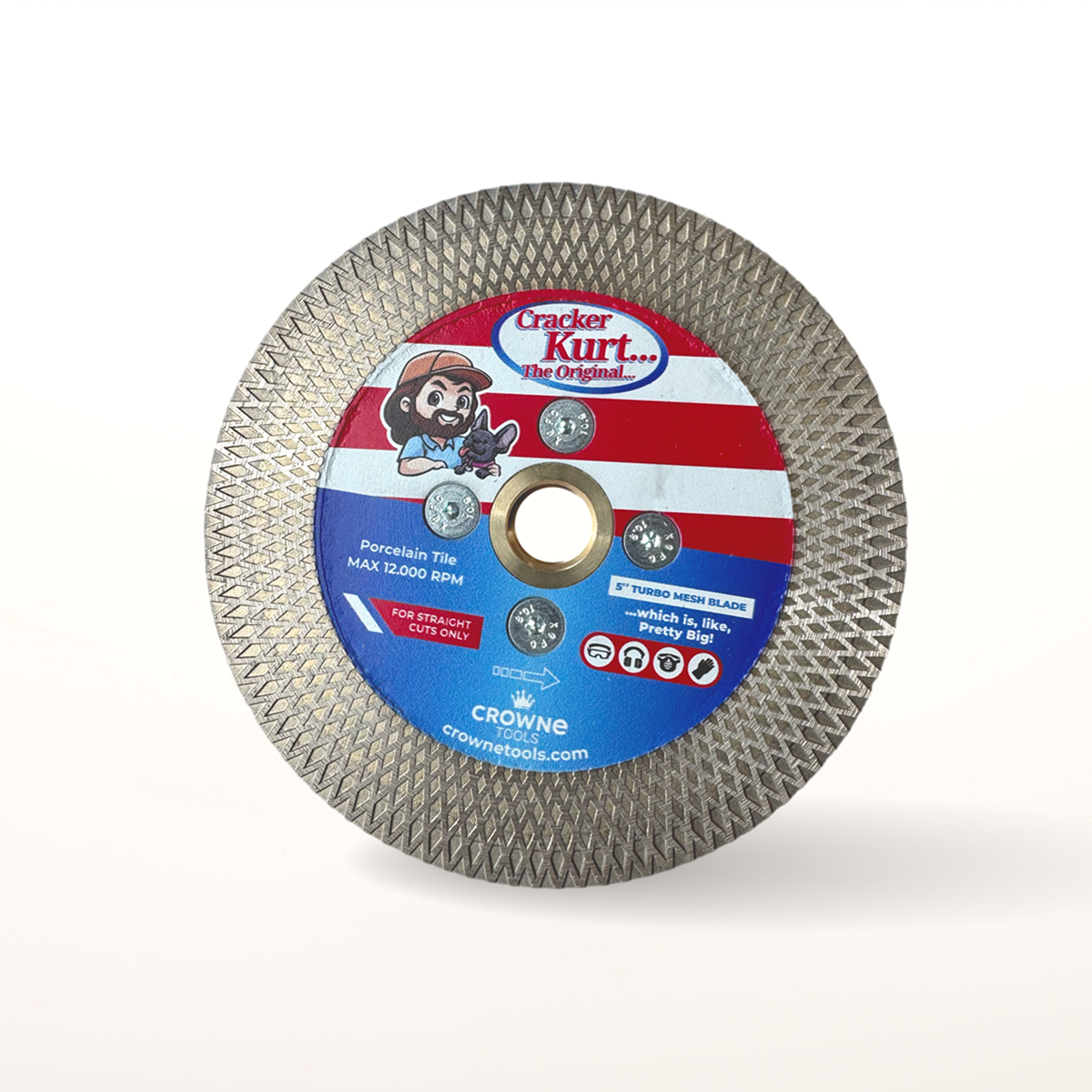 Cracker Kurt 5" Turbo Mesh FLUSH MOUNT