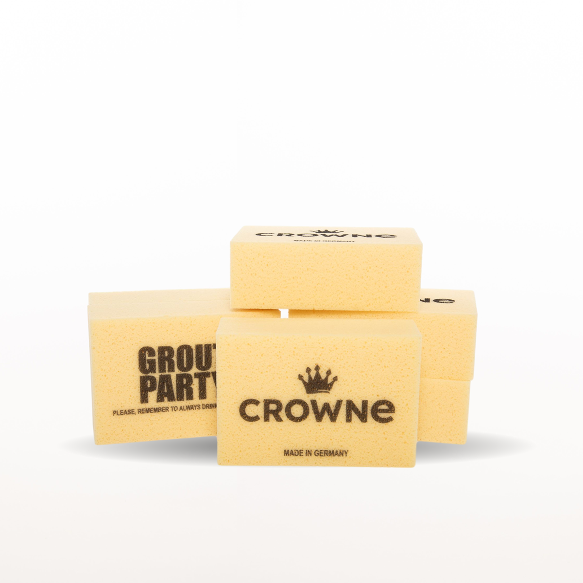 Crowne "Grout Party" Sponge 6-Pack