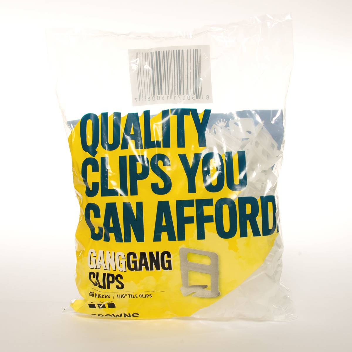 Gang Gang 1/16" Tile Leveling Clips (400 pcs)