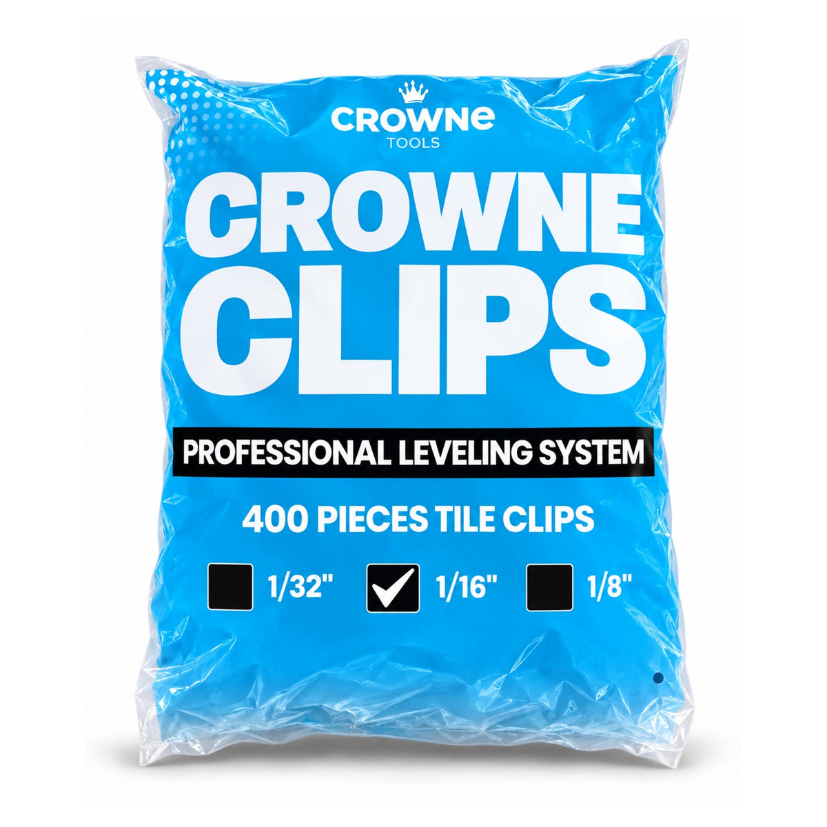 2,000 Clips + FREE Wedges (1/16")